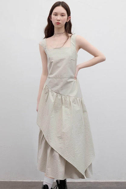 Green Layered Romantic Dress