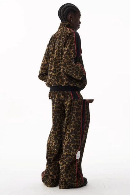 Retro Leopard Print Jacket