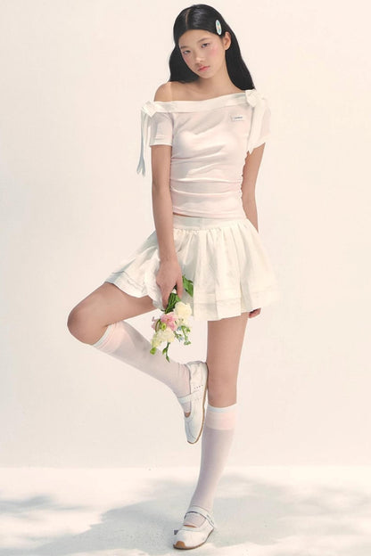 Slim Fit Short Sleeve Top