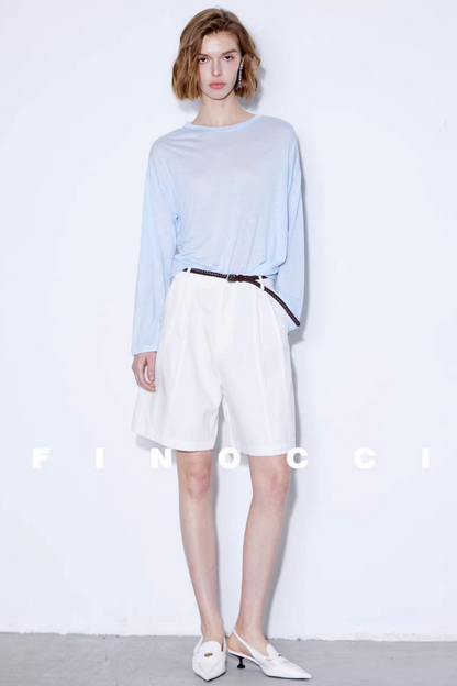 Cloud-Soft Silk Linen Top