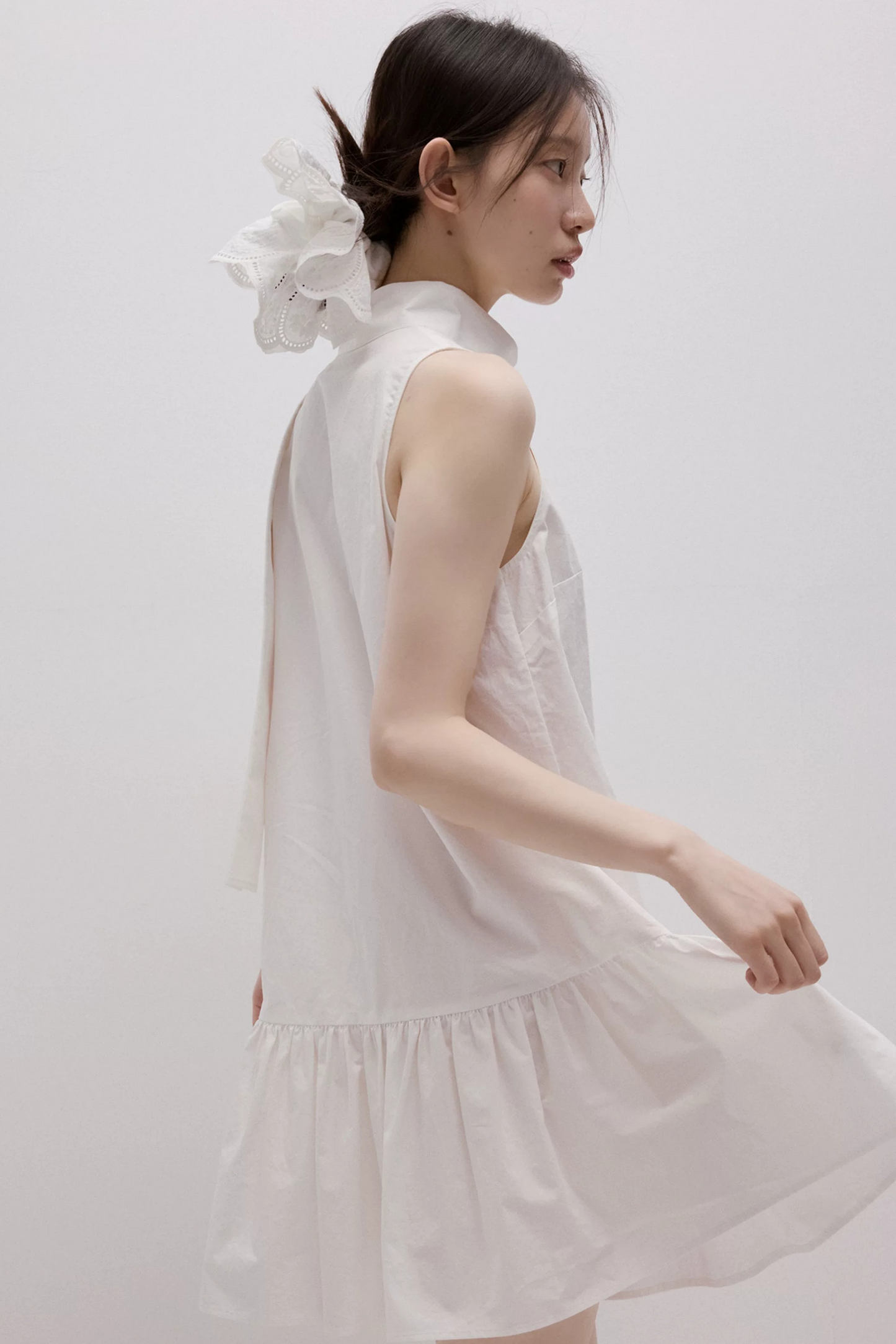 Nautical Ribbon Cotton Dress