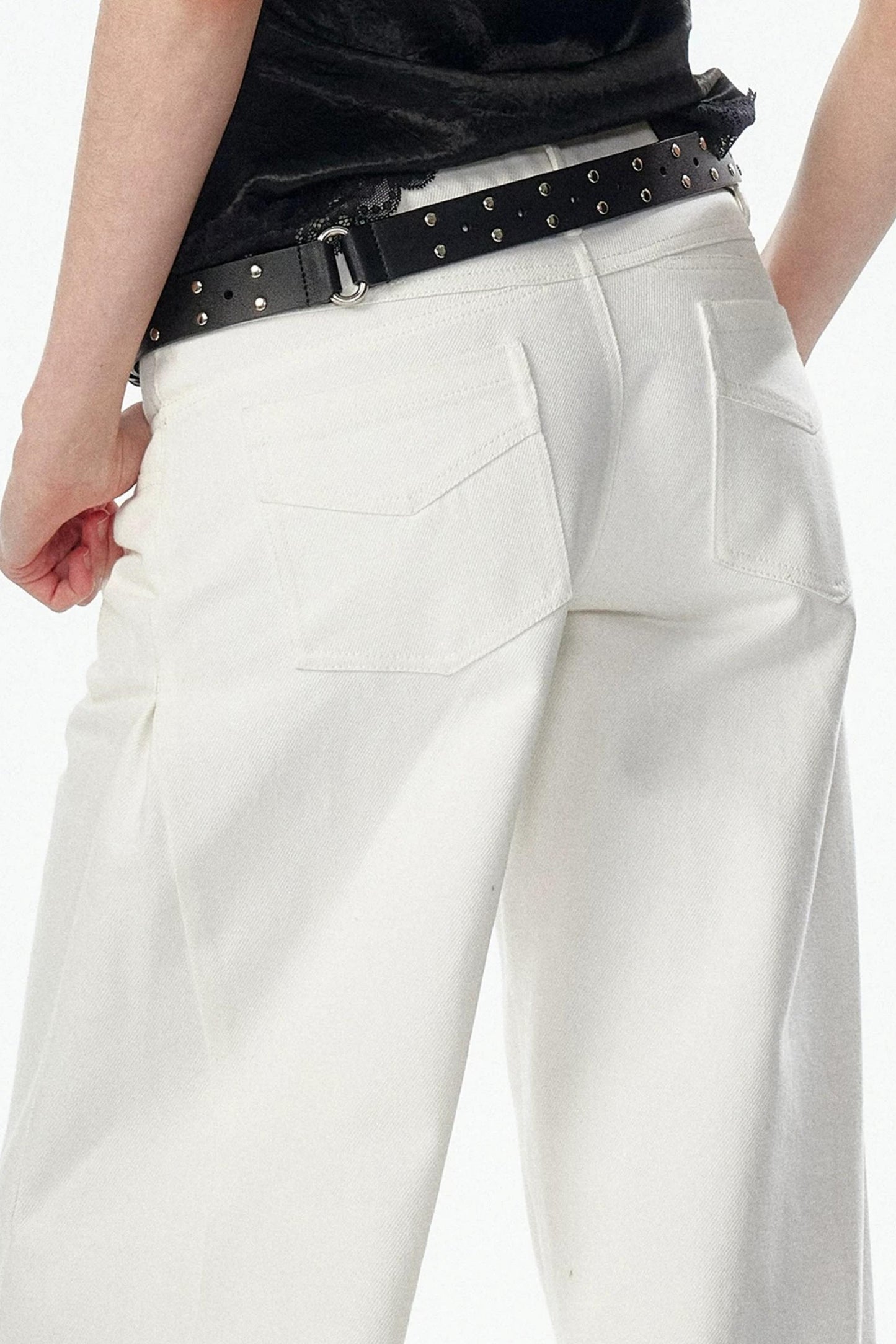 Retro Loose Denim Pants