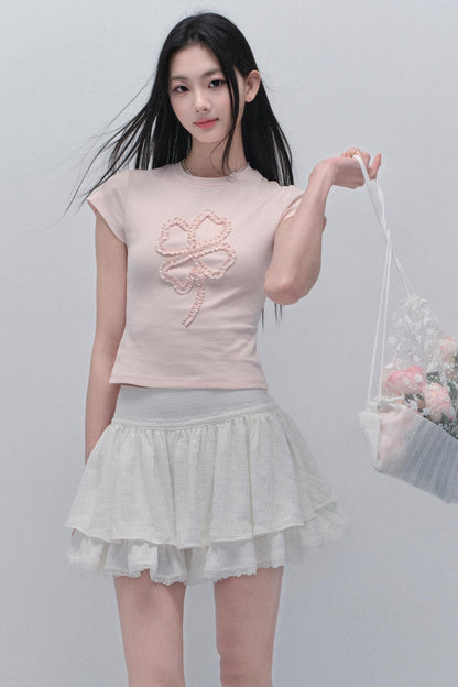 Spice Girls Clover Pleat Tee