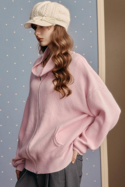 Embroidered Knitted Sweater