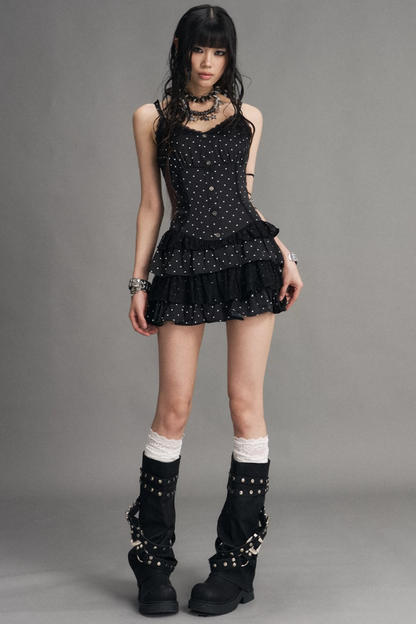 Retro Polka Dot Dress