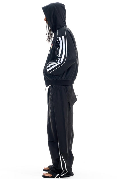 Patchwork Embroidered Cotton Jacket