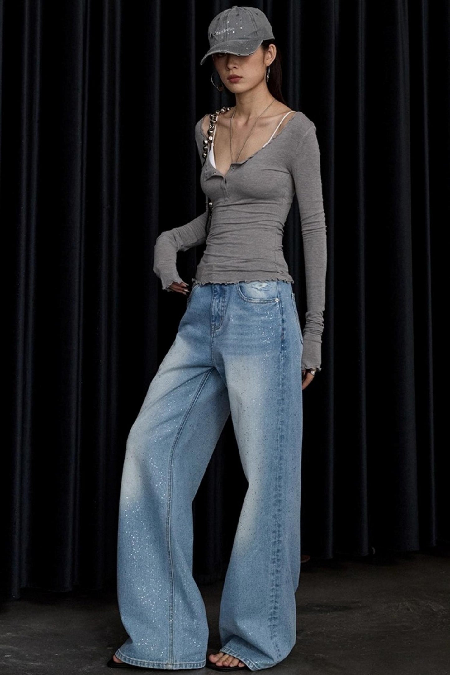 Fungus Edge Long-Sleeved Top