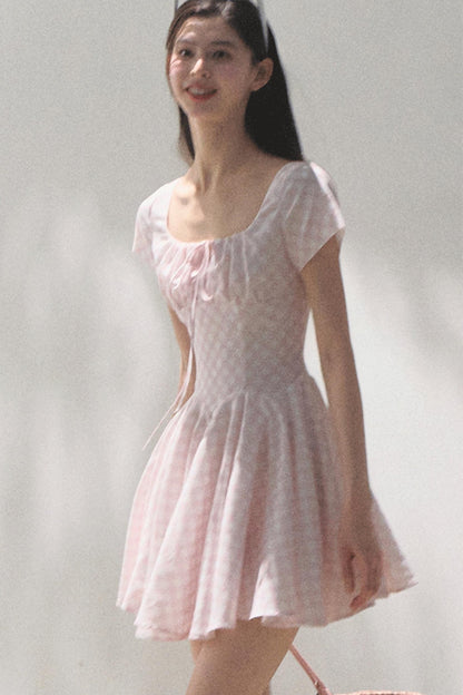 Tencel Bow Tie Dress