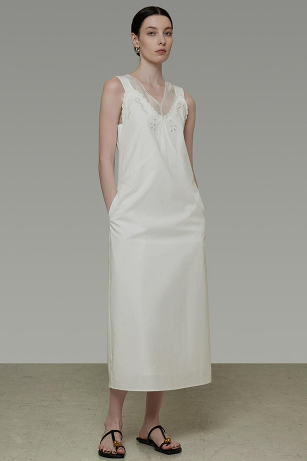 Hollow Embroidery Dress