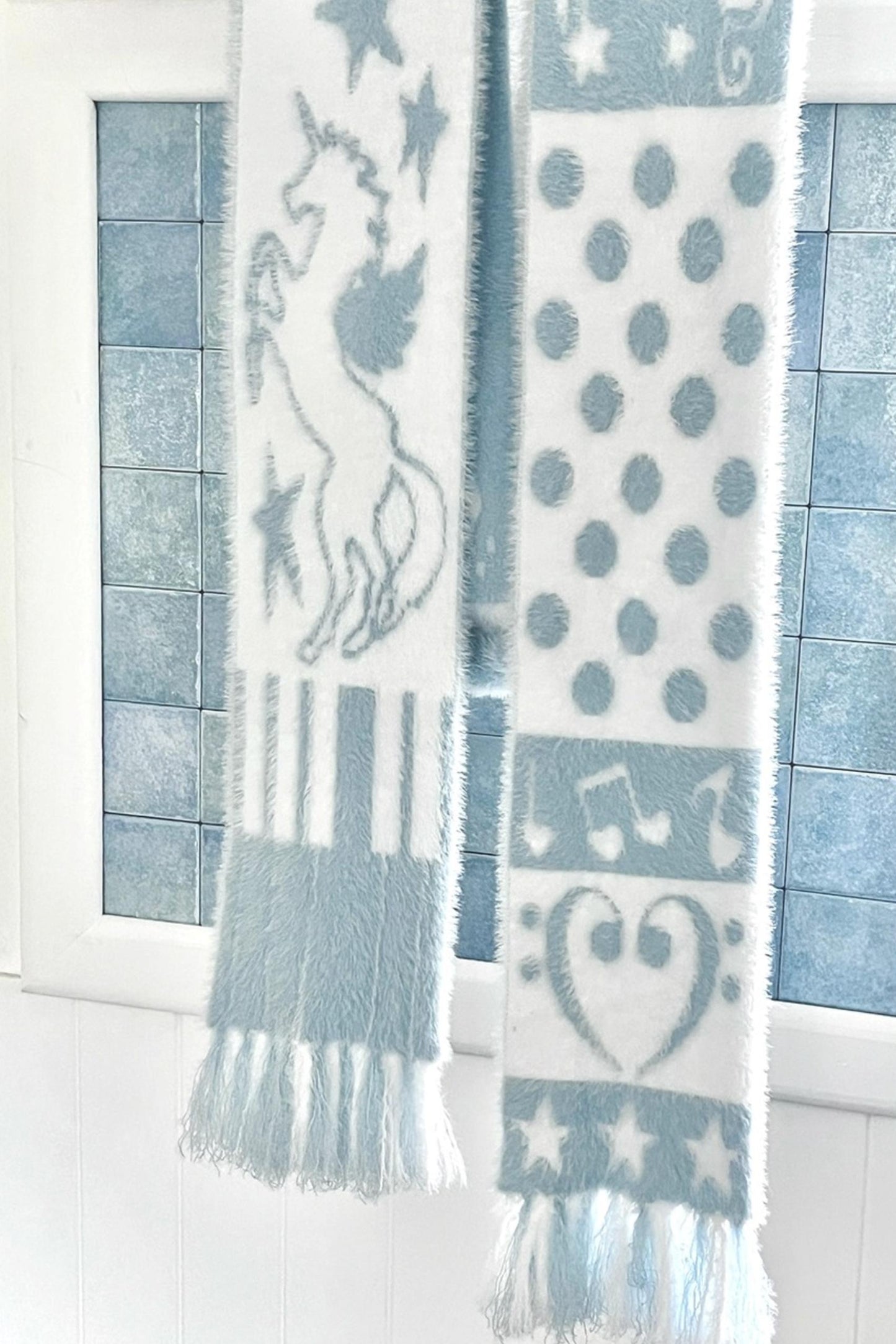 Mink Fringe Reverbial Scarf