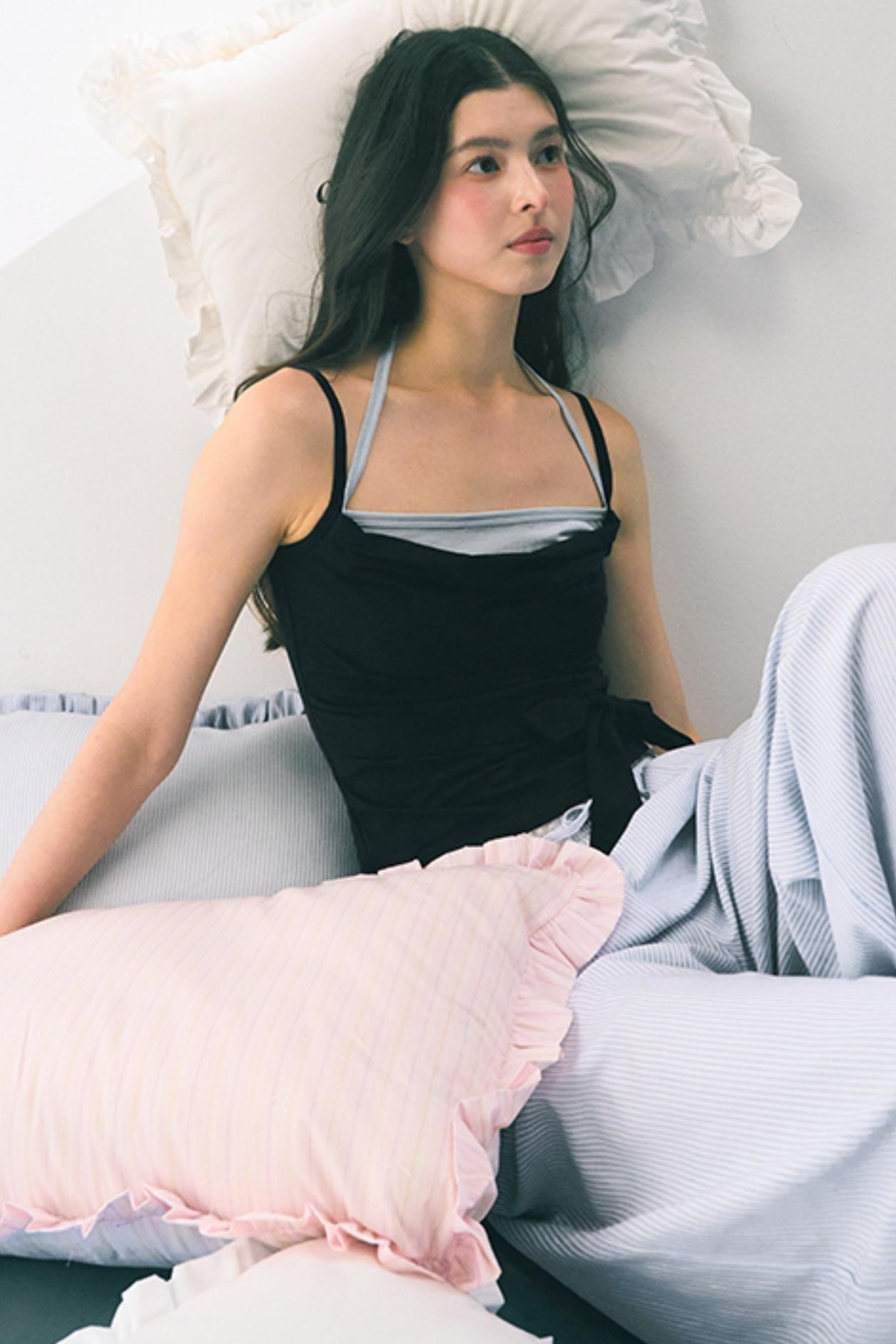 Summer Black Tank Top