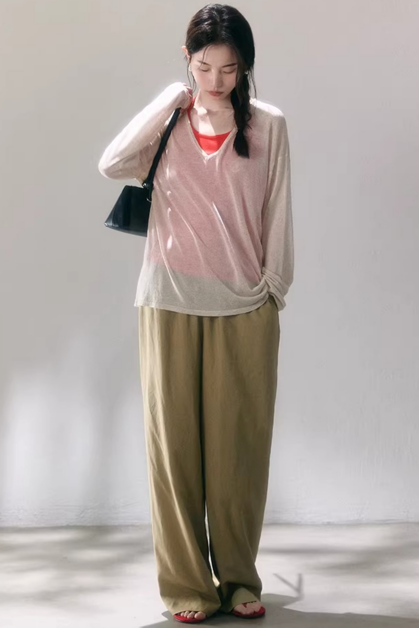 Layered U-Neck Camisole Top