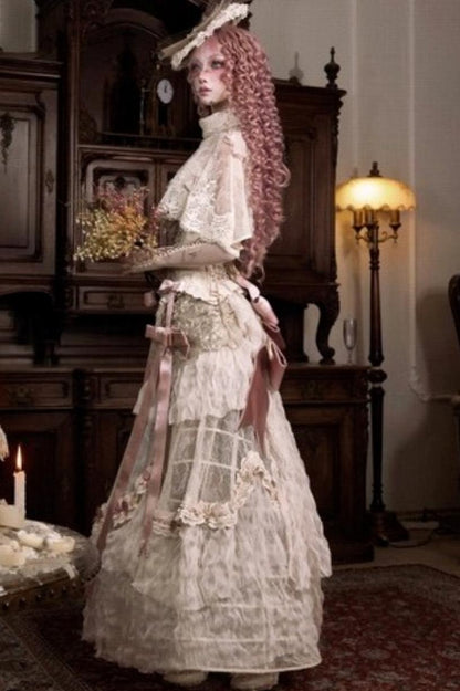 Eros Vintage Lace Cape