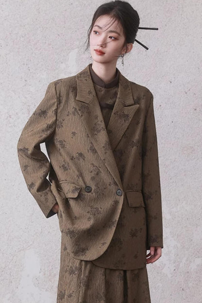 Chinese Style Casual Short Coat