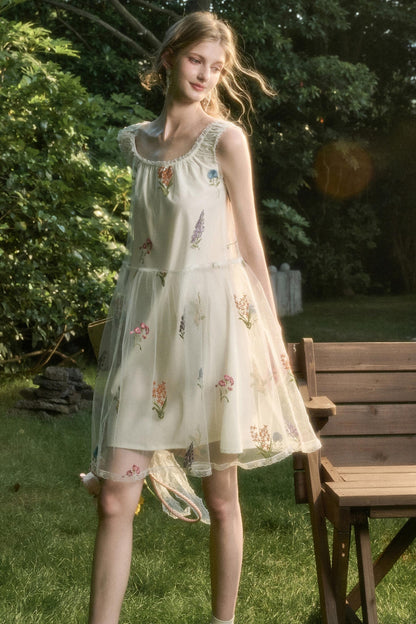 Galaxy Floral Camisole Dress