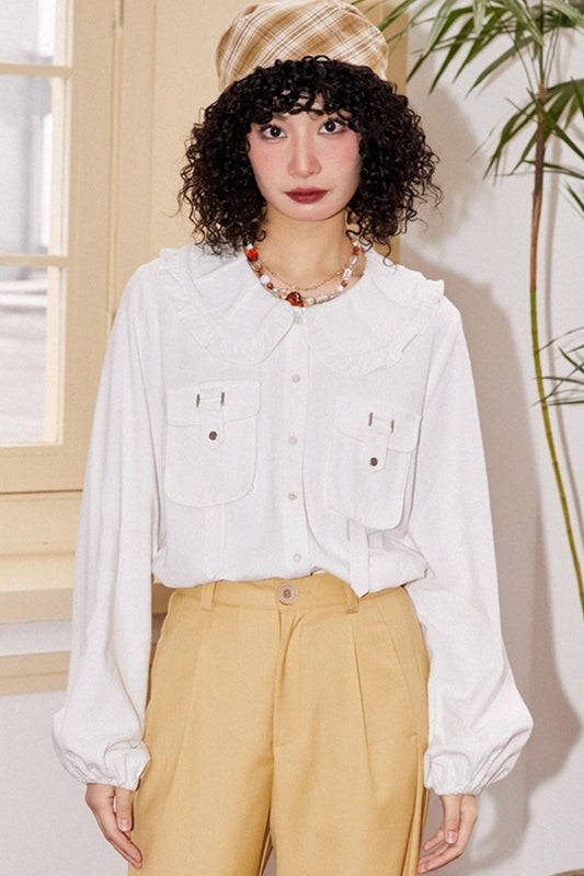 Classic White Casual Shirt