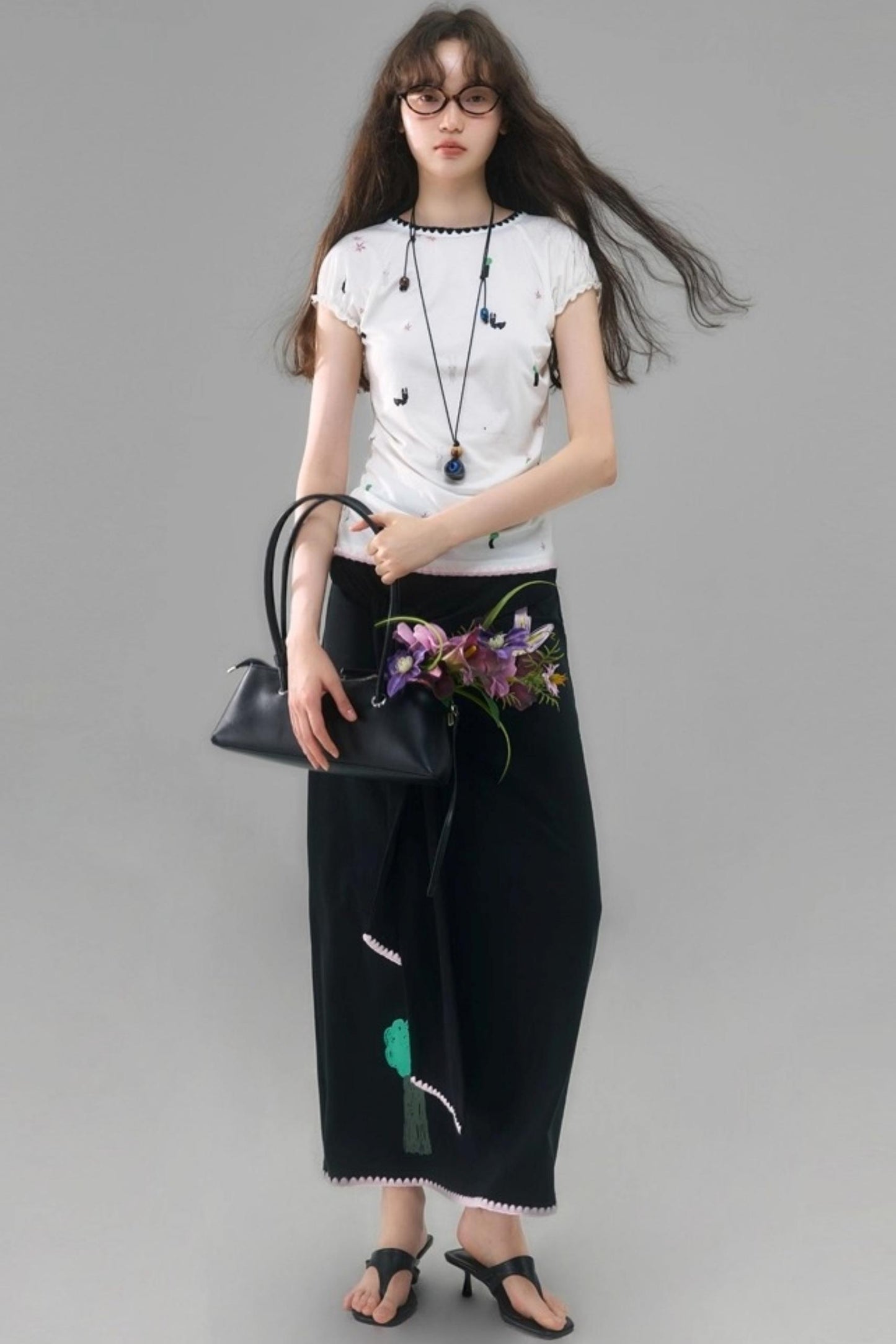 Wilderness Rabbit Crew Neck Top Set-Up