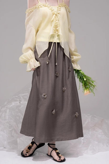 Feathered Tie & Suspenders Set