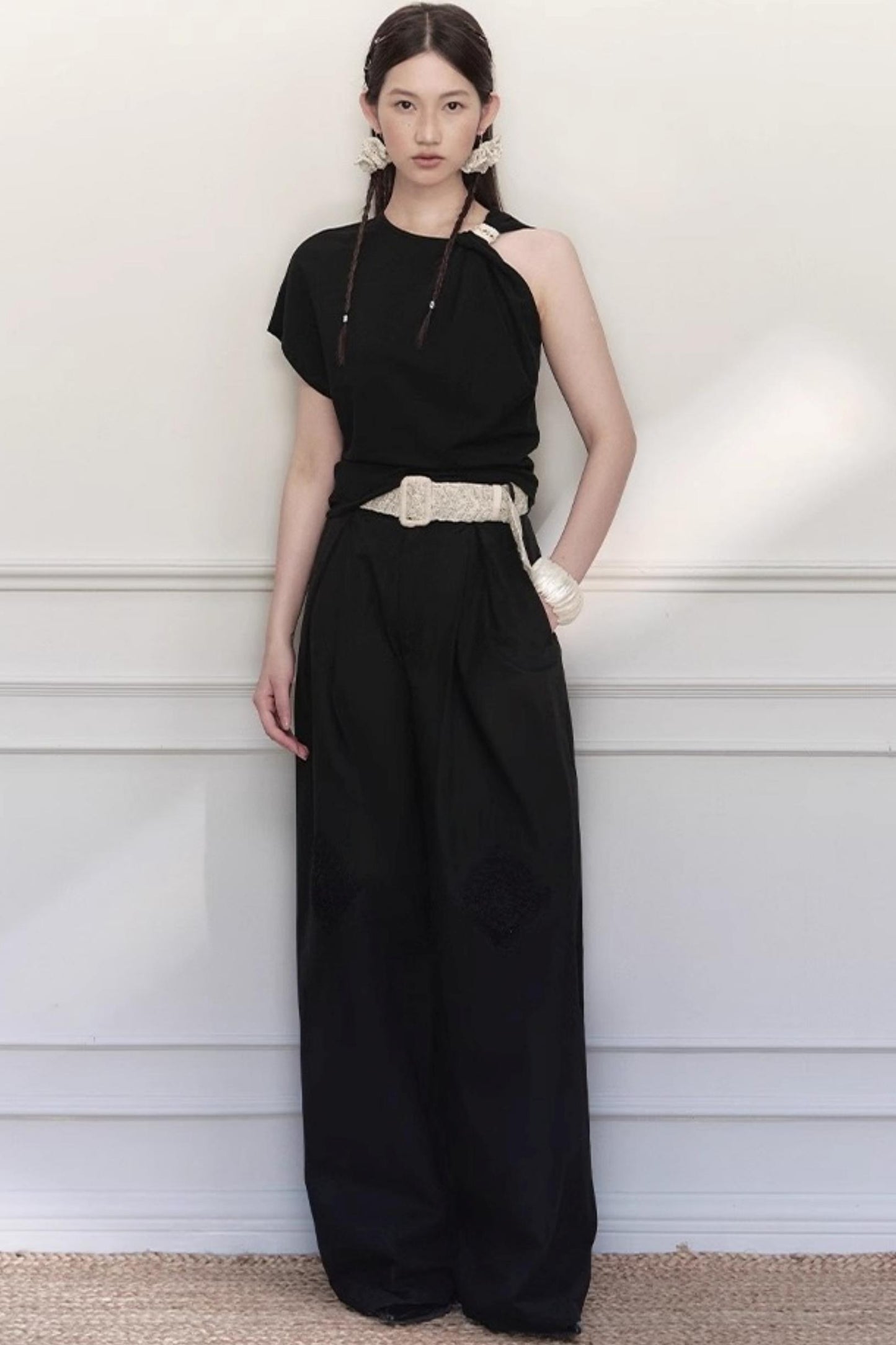 Pleat Waist Chain