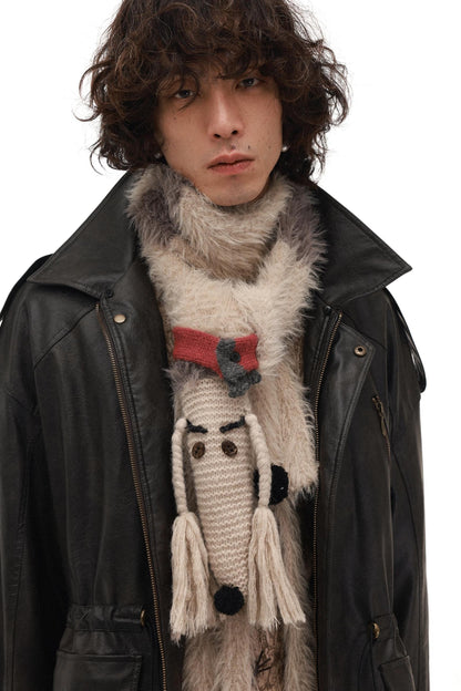 Mohair Wool Puppy Scarf