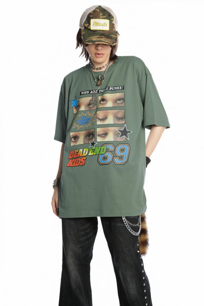 Retro American Street Subculture T-Shirt