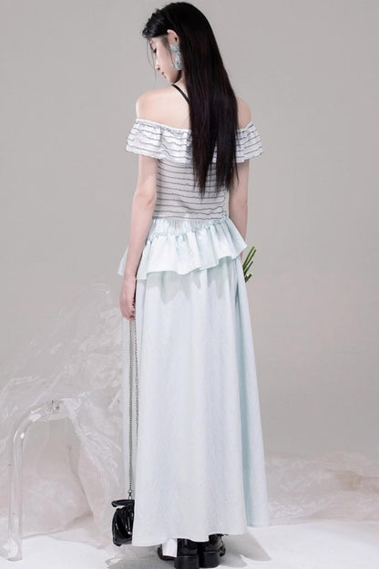 Aurora One-Shoulder A-Line Dress