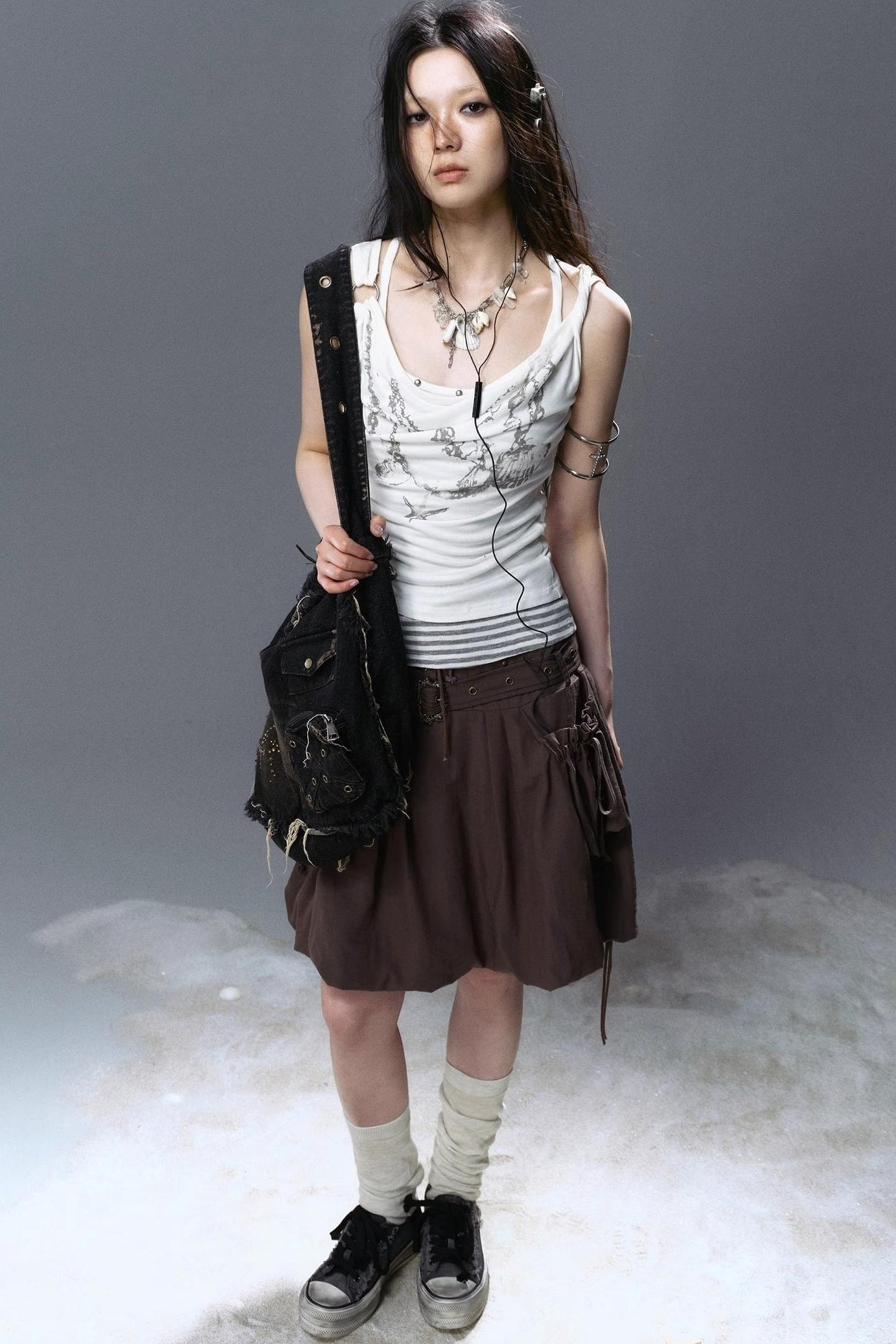 Sea Witch Midi Skirt