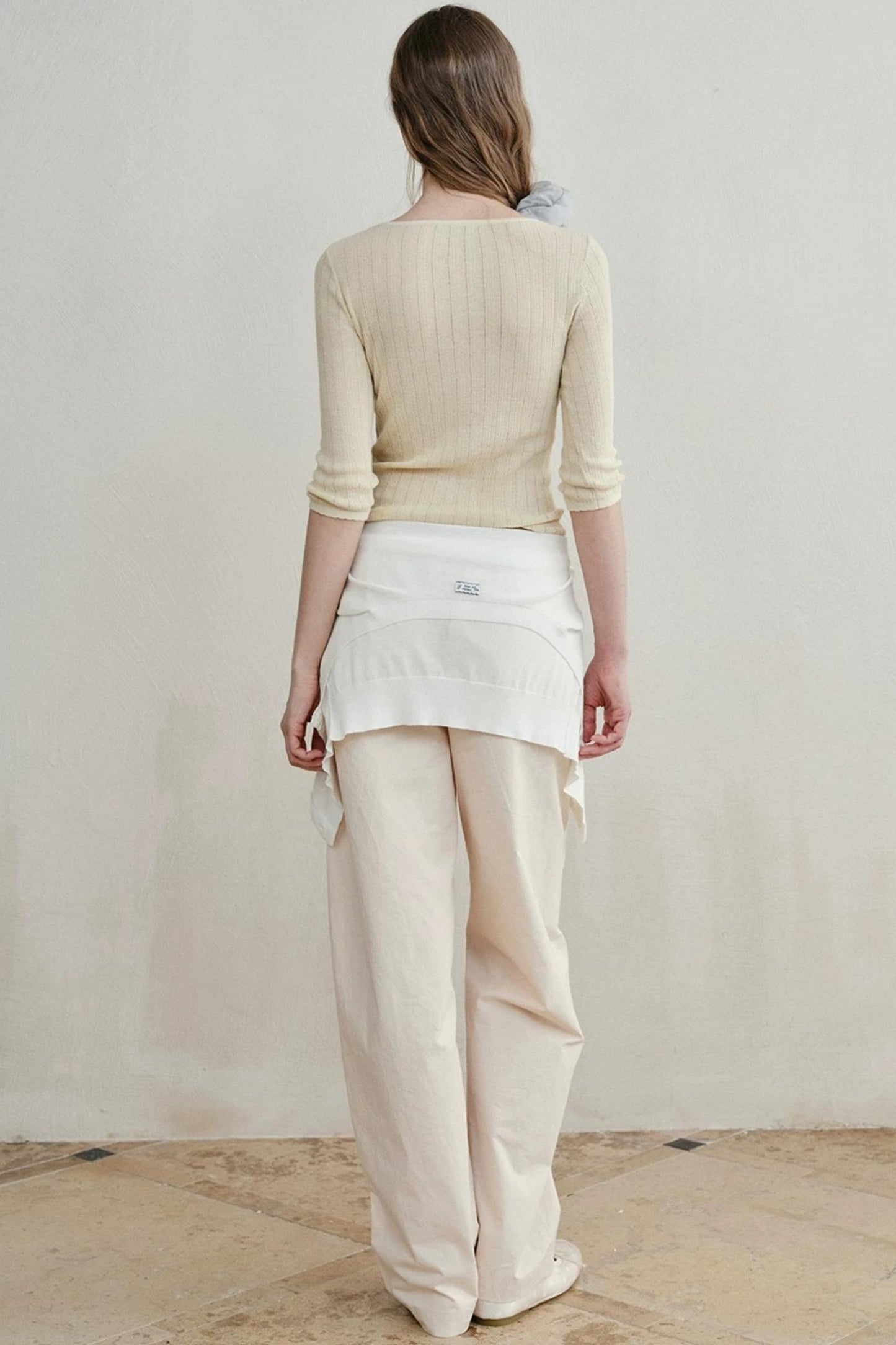 Minimalist Knit Henry Top