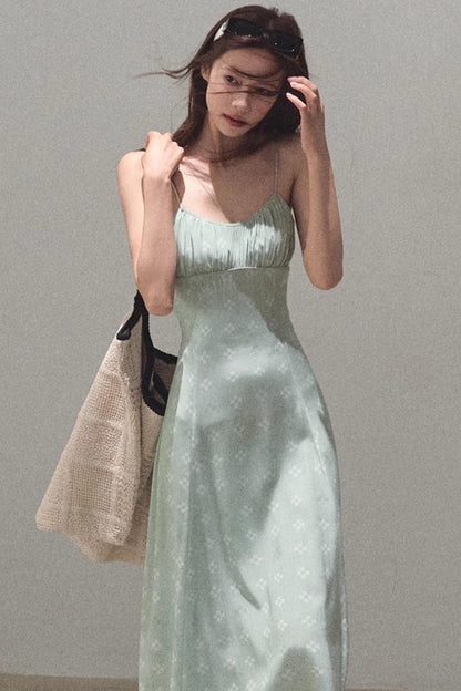 Summer Halter A-Line Dress