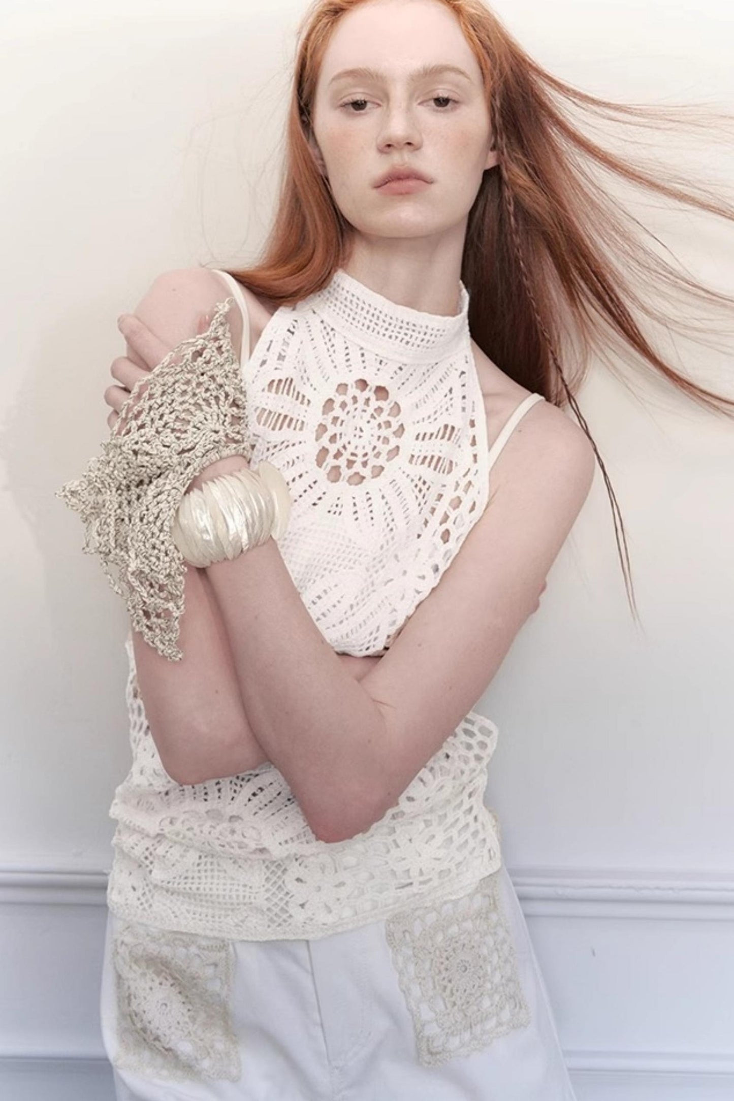 Floral Knitted Headband