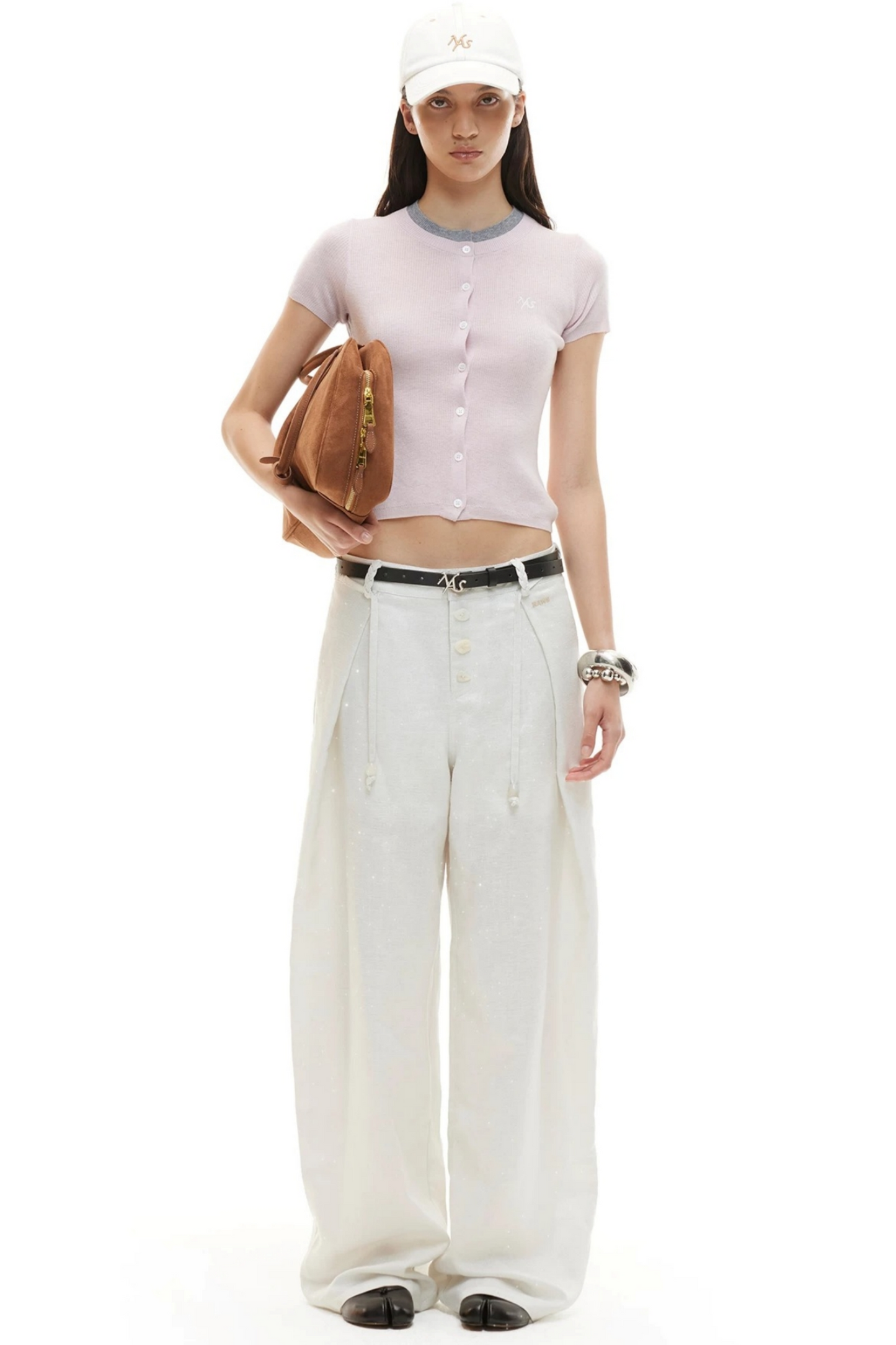 Sheep Wool Color-Block Top