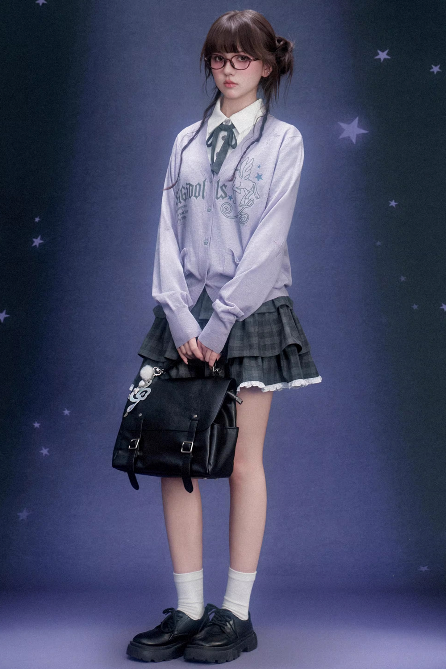 Celestial River Knit Cardigan Set-Up