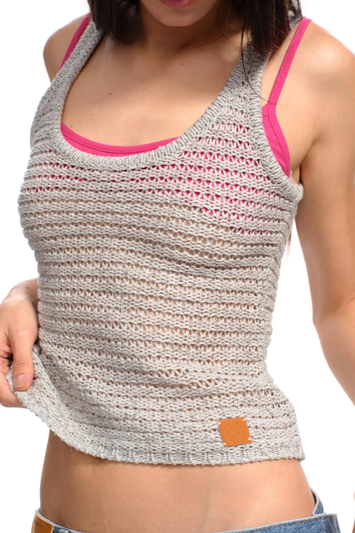 Fishnet Crochet Tank