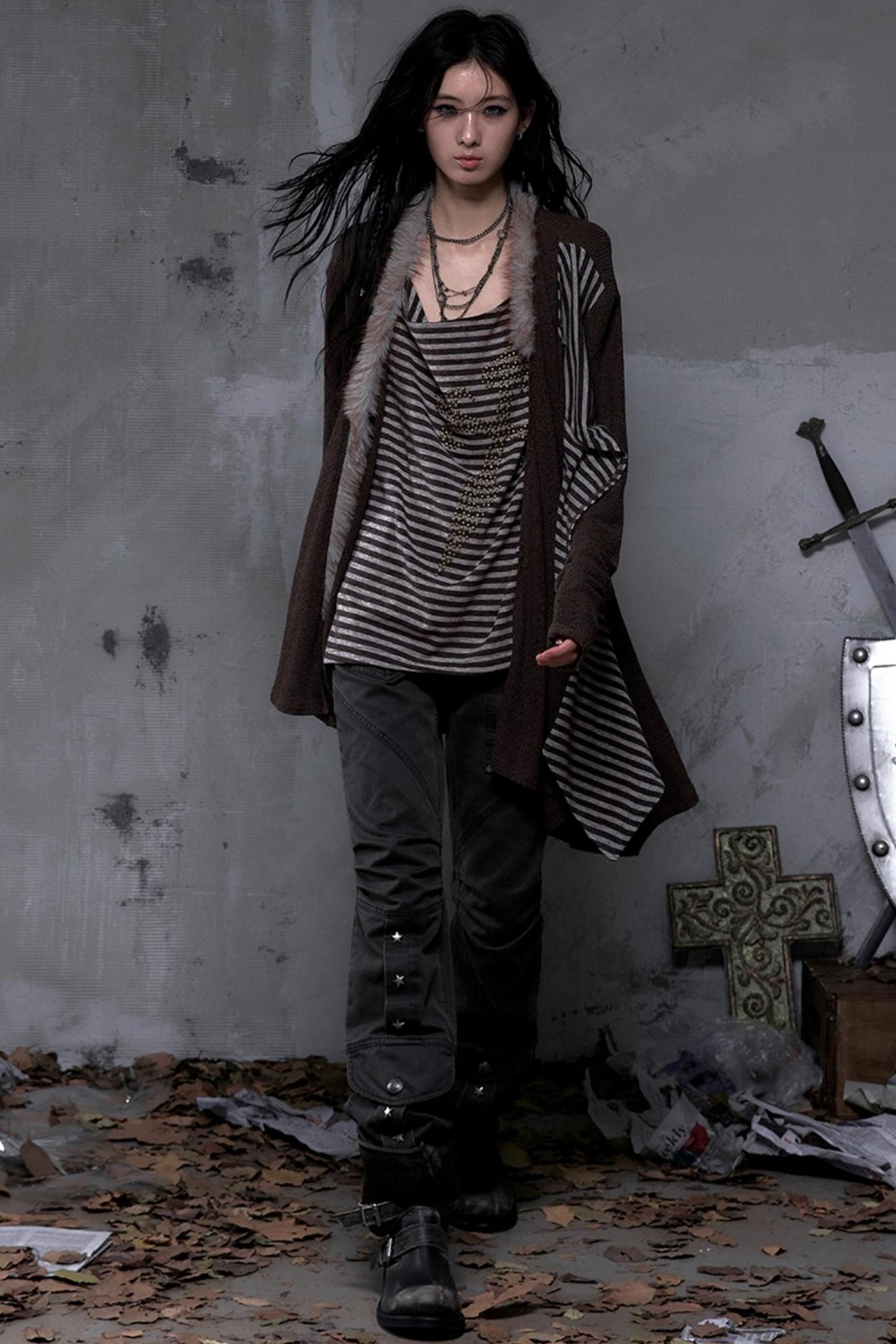 Vintage Diamond Cardigan