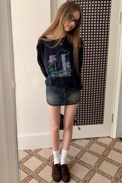 Long Sleeve Crew Neck T-Shirt