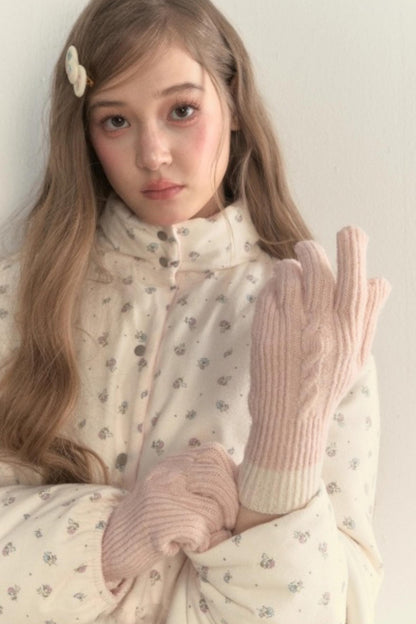 Arctic Fleece Girls Gloves