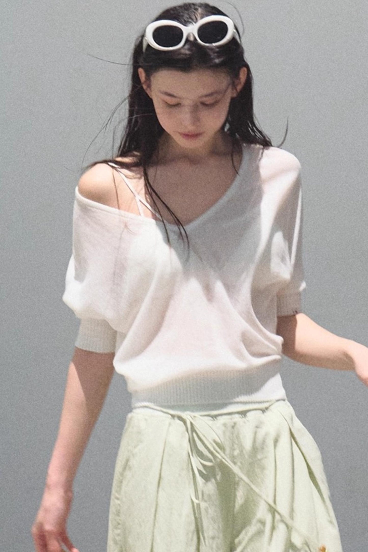 Distant Tenderness Knit Camisole Set