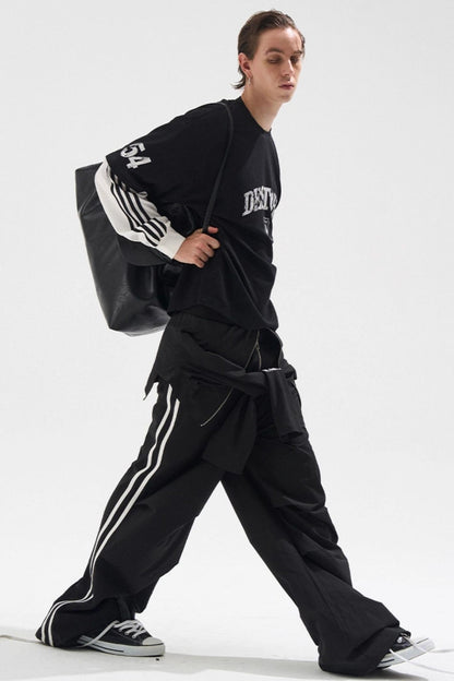 Fake Two Mottled T-Shirt