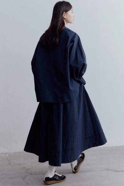 Silhouette Sense Cotton Shirt