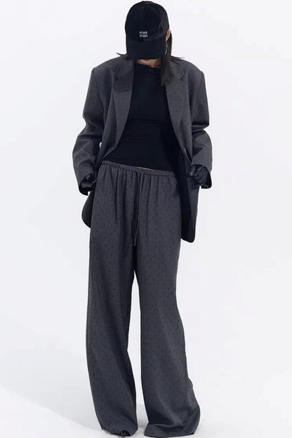 Retro Polka Dot Winter Jacket