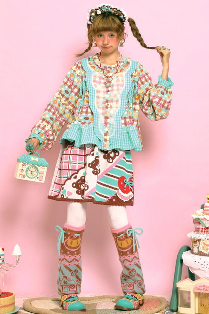 Vintage Lace Collar Shirt