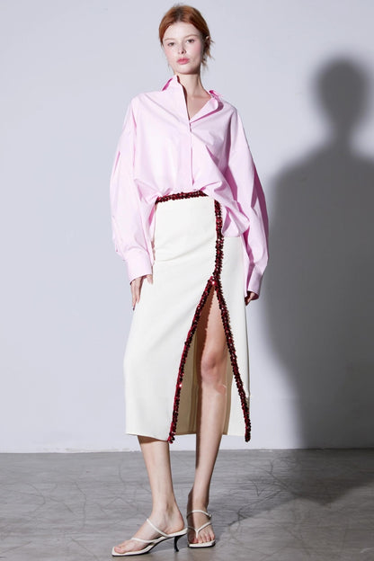 Autumn Classic Architecture Silhouette Shirt