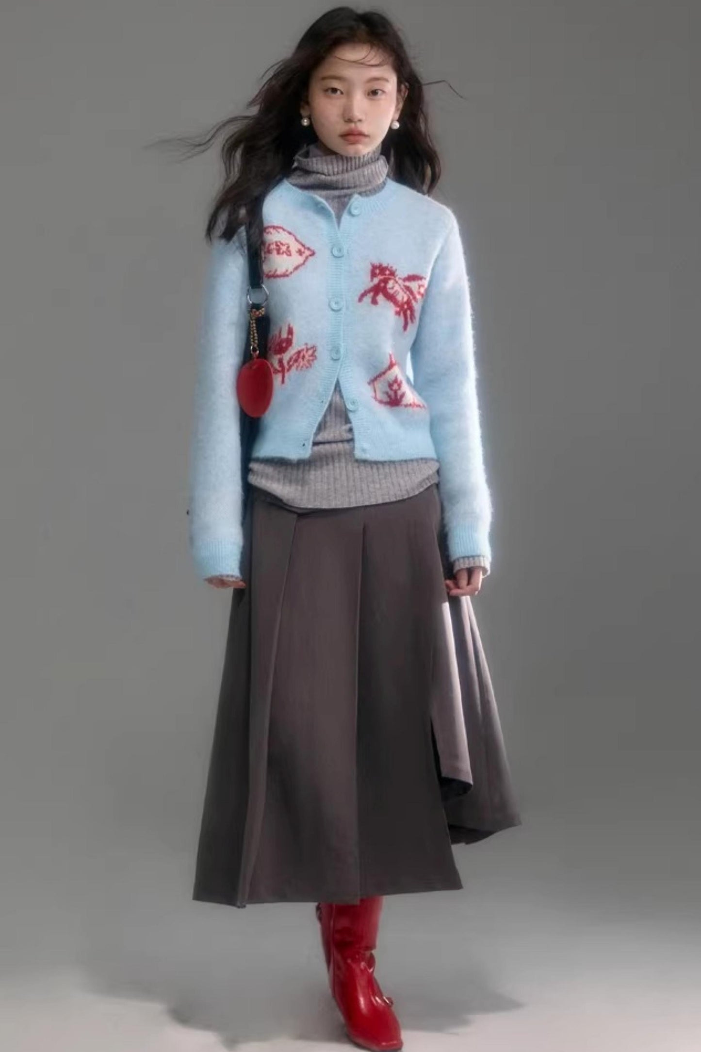 Soft Cloud Ribbed Turtleneck Sweater