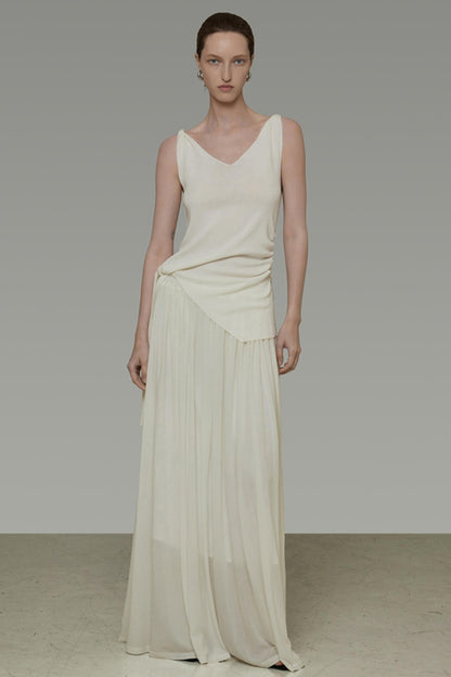 Irregular V-Neck Summer Tank