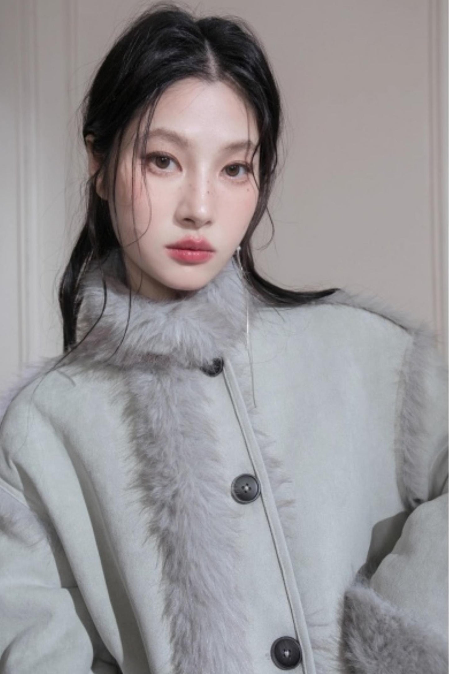 Frost Gray Blue Reversible Jacket