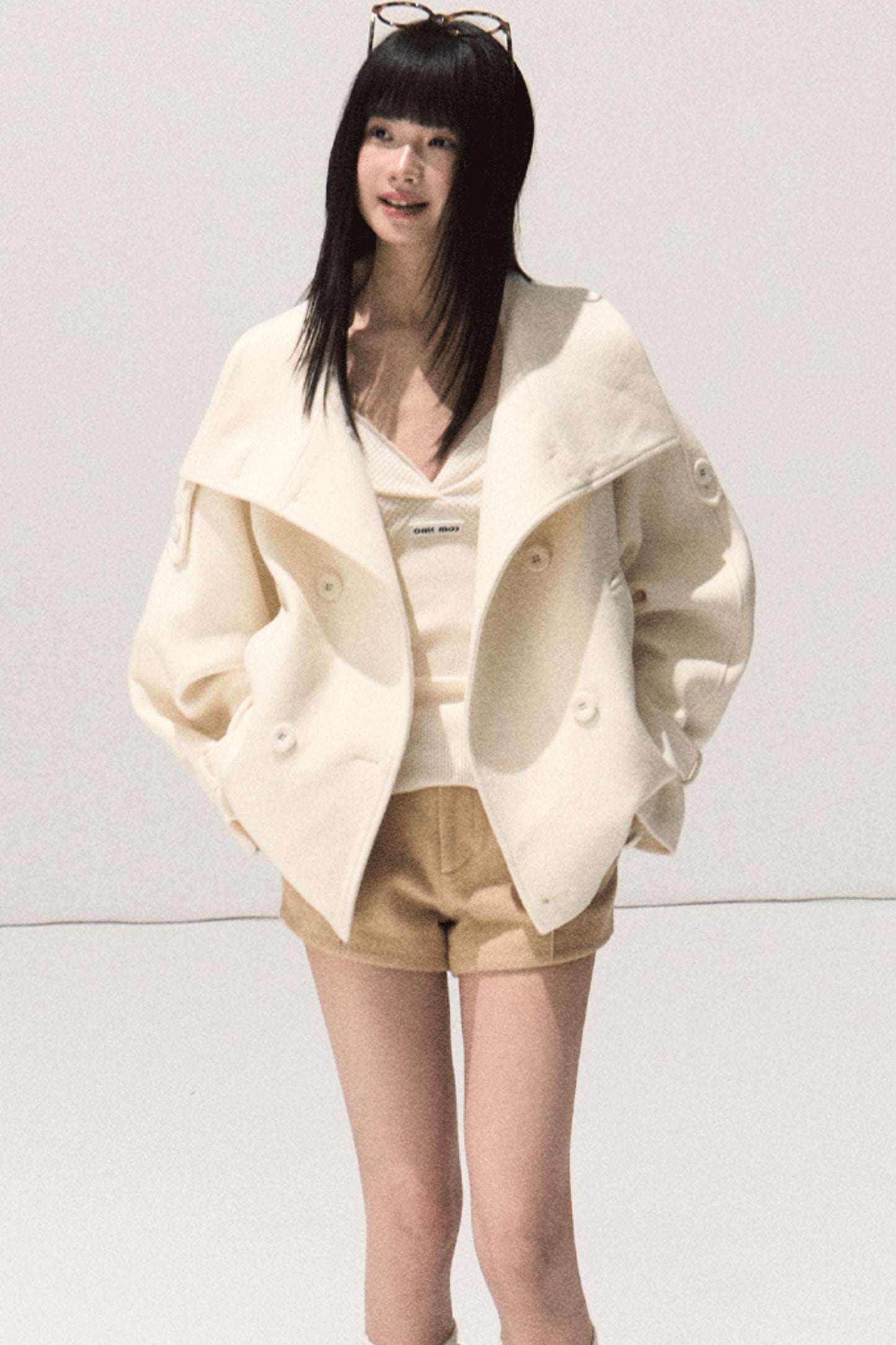 Night Pine Wool Shorts