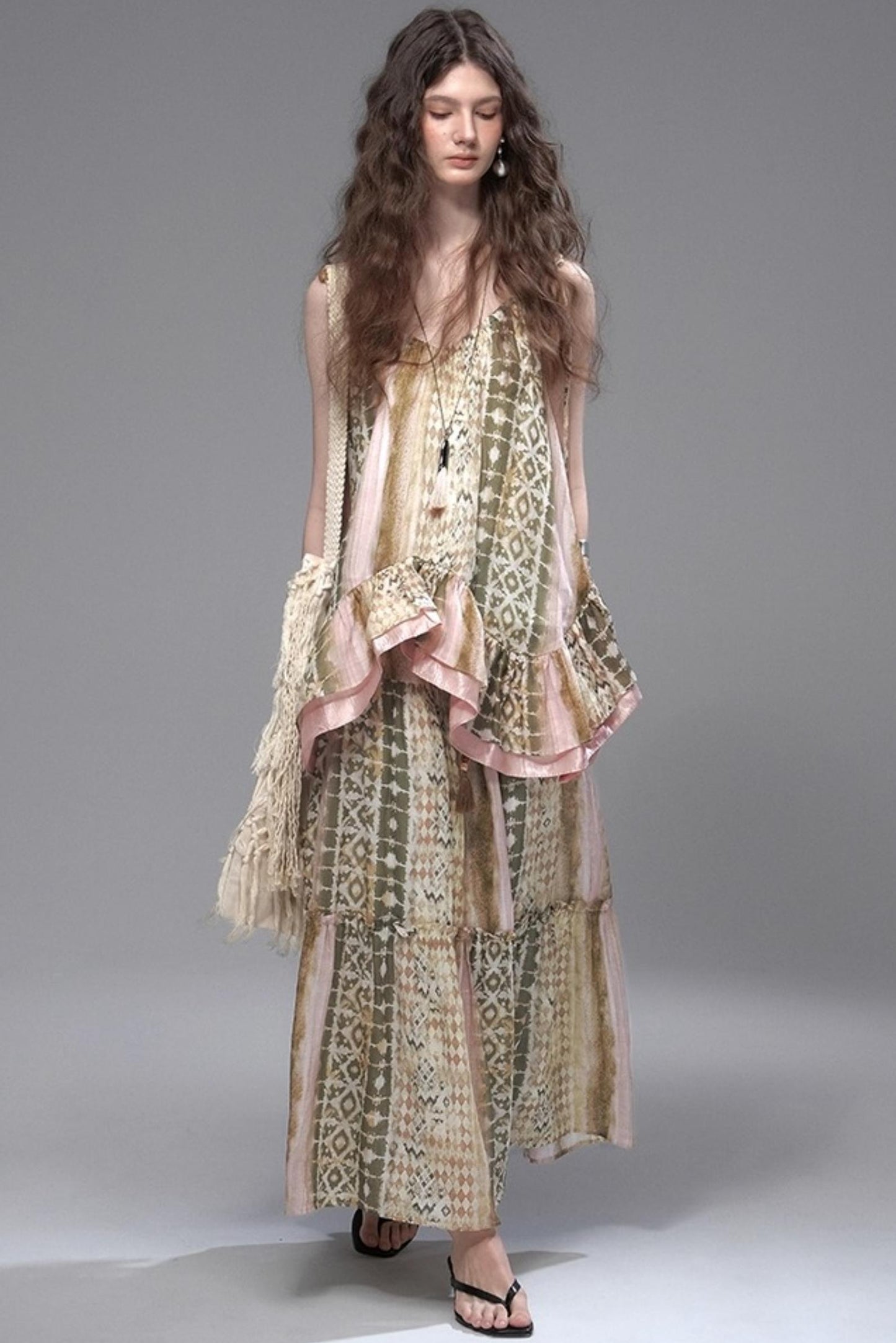 Santorini Camisole Skirt Set-Up