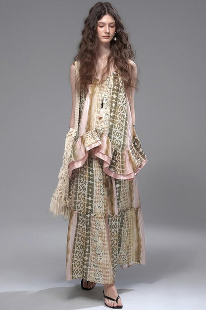 Santorini Camisole Skirt Set-Up