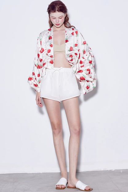 Deconstructed Rose Beaded Jacket