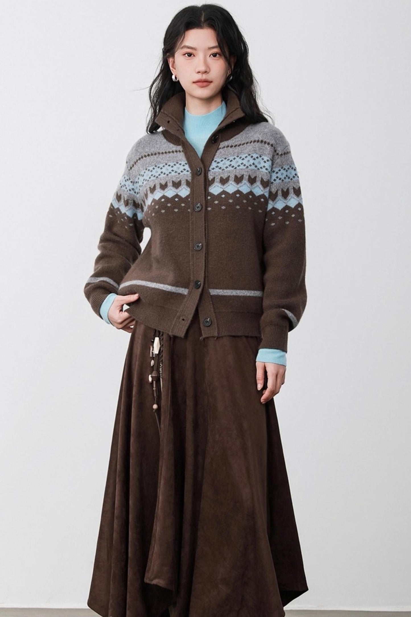 Sea Salt Fair Isle Cardigan